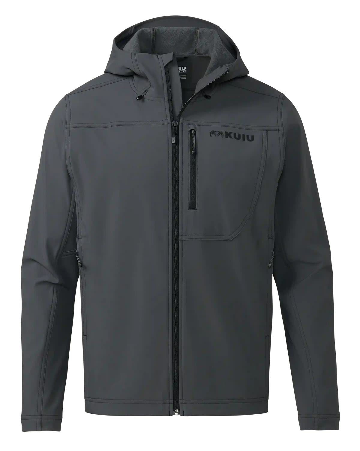 Alpine Hooded Jacket | Gunmetal