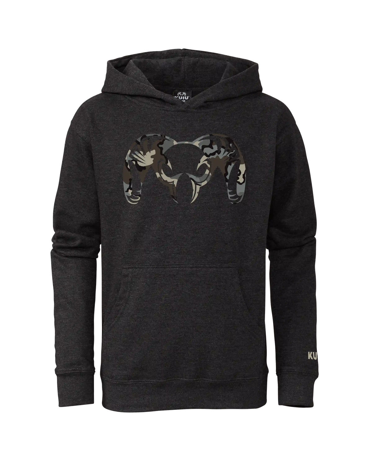 Youth Camo Big Ram Hoodie | Vias