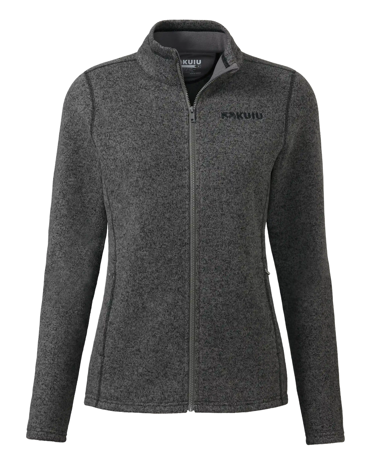 Women's Base Camp Full Zip Sweater | Charcoal Heather