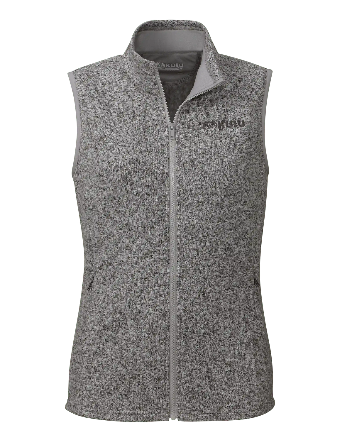 Women's Base Camp Sweater Vest | Stone White Heather