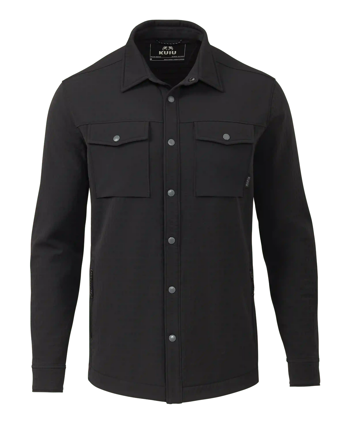 Blockfield Fleece Shirt Jacket | Black