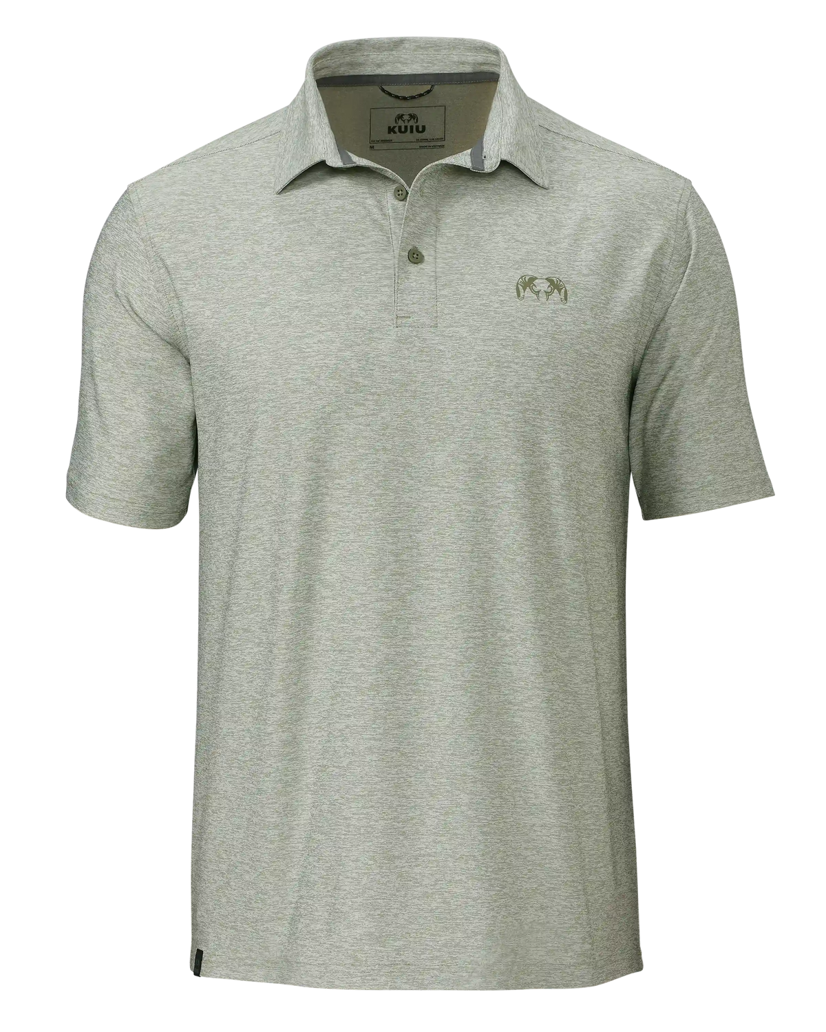 KUIU Performance Polo | Heather Buckbrush