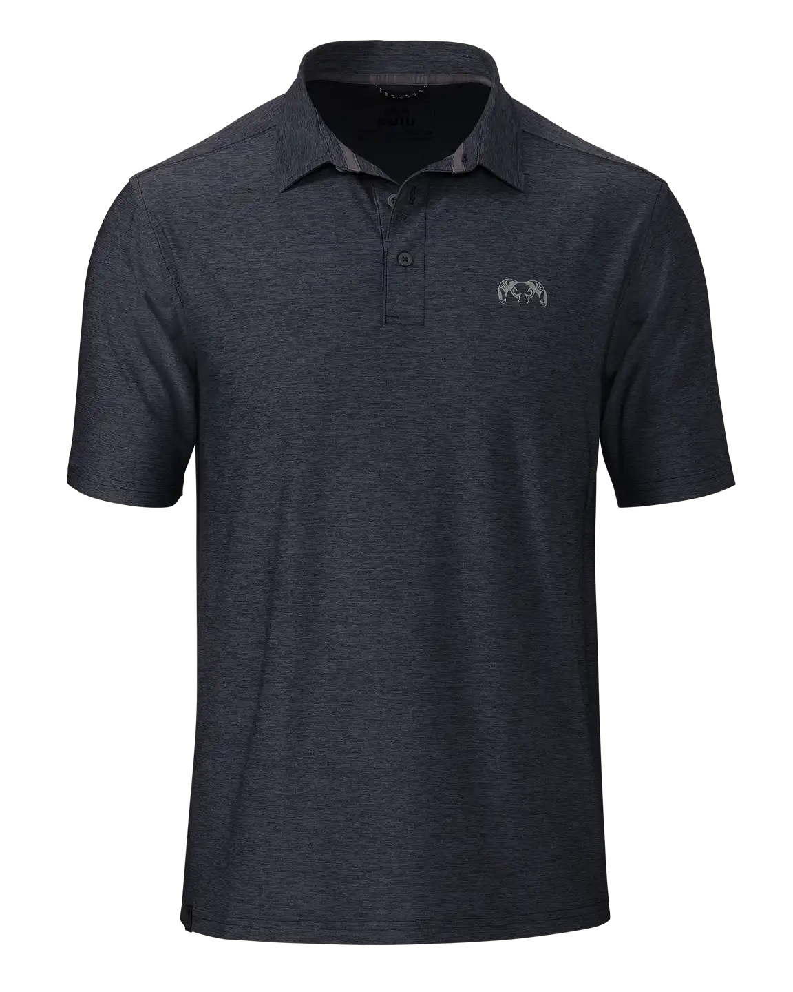 KUIU Performance Polo | Heather Steel Blue
