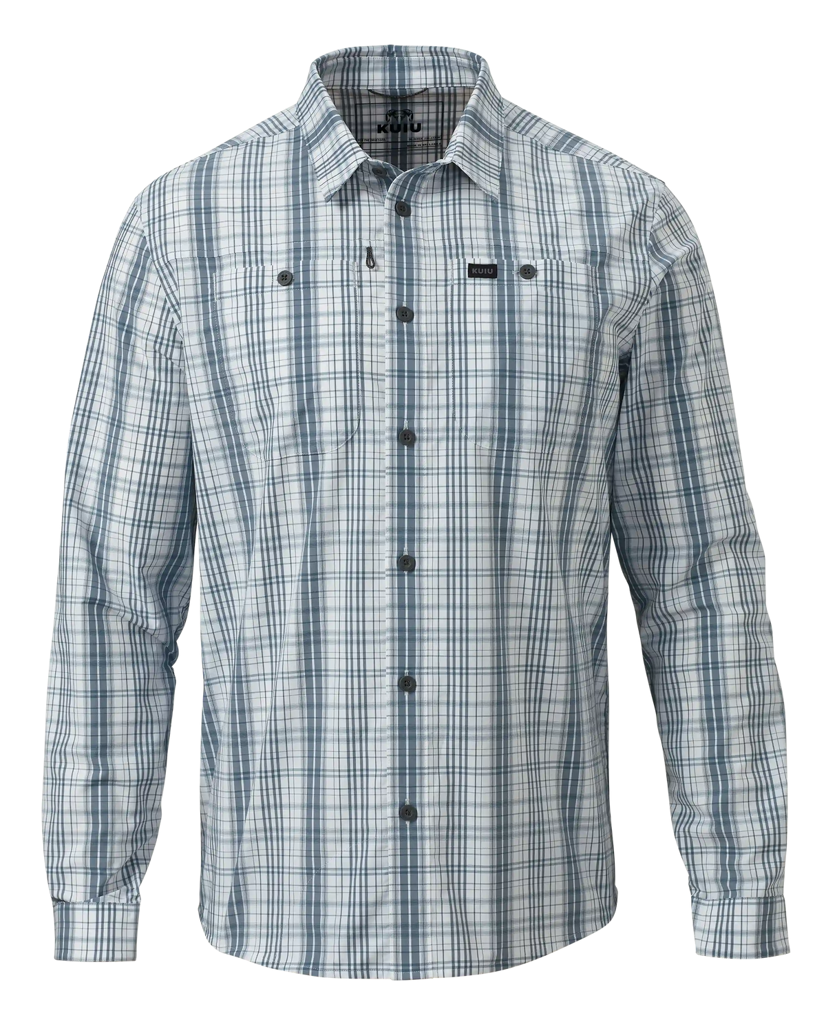 Borrego LS Shirt | Gravel Plaid