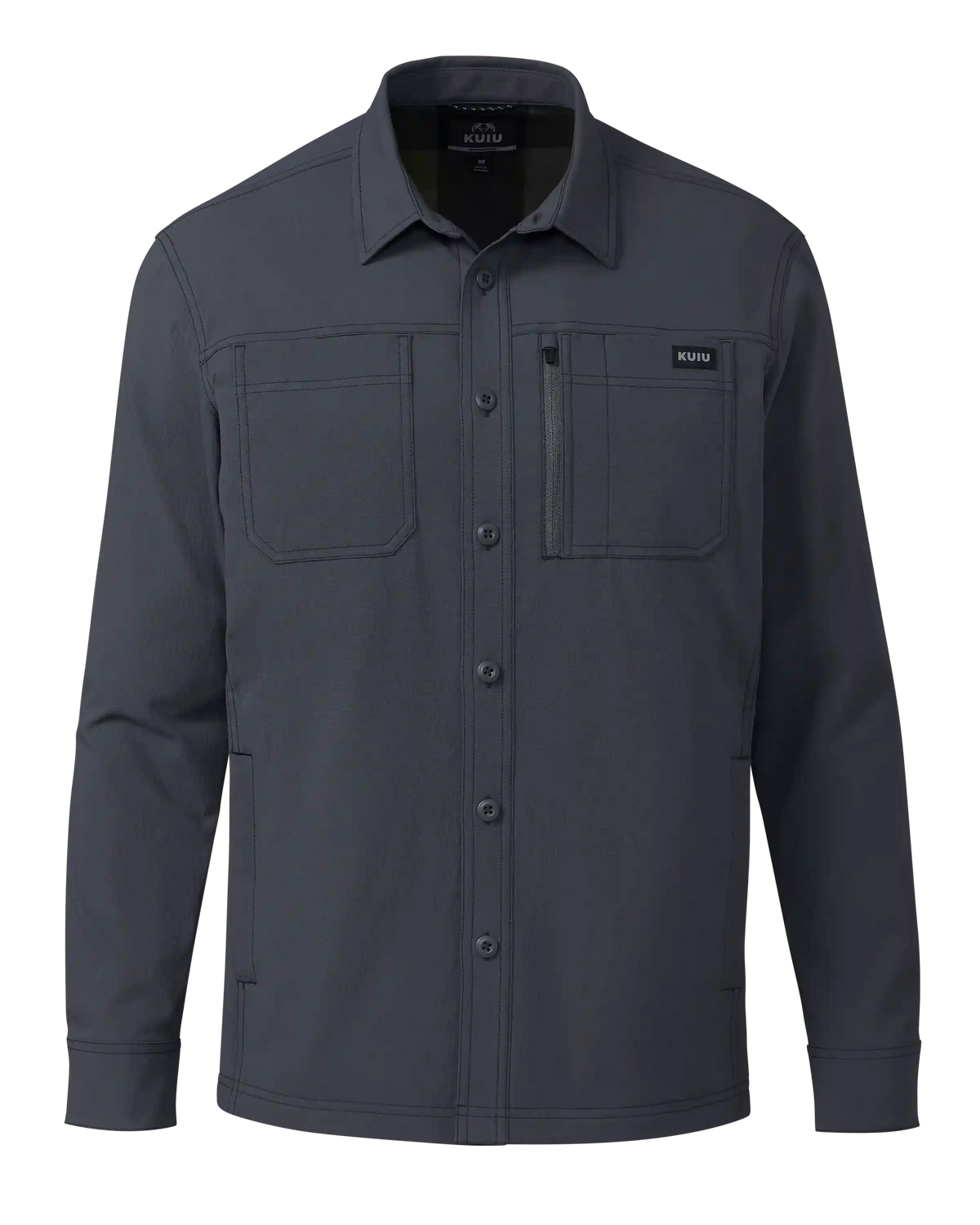 Motive Flannel Lined Shirt Jacket | Steel Blue