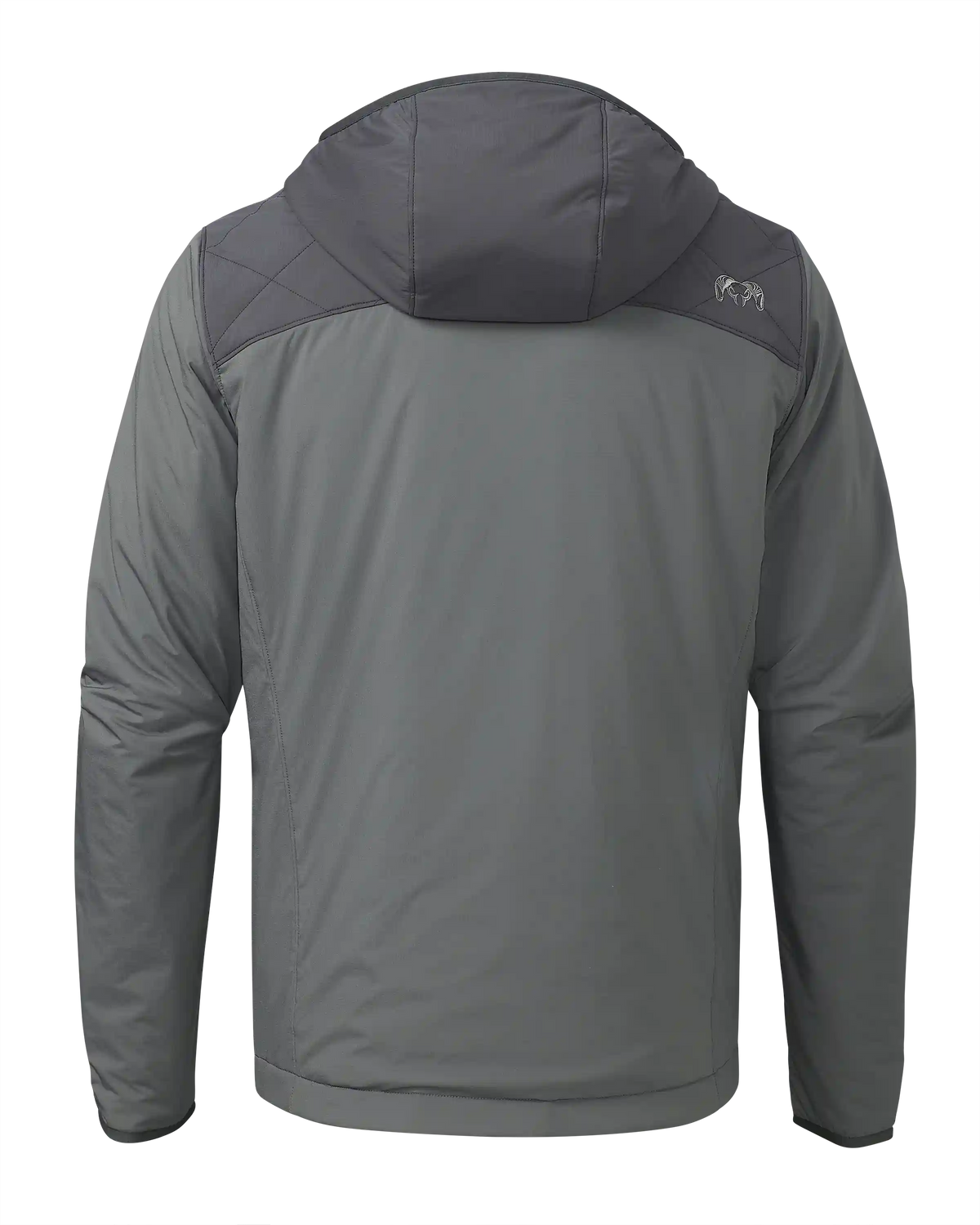 Transit Packable Hooded Jacket | Gunmetal/Stone