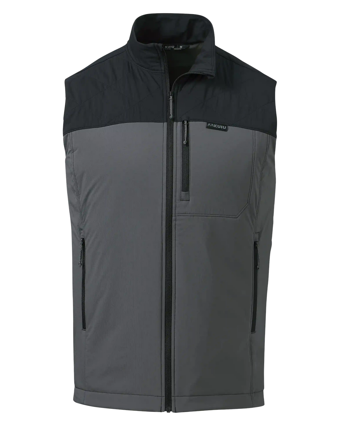 Transit Packable Vest | Black/Gunmetal