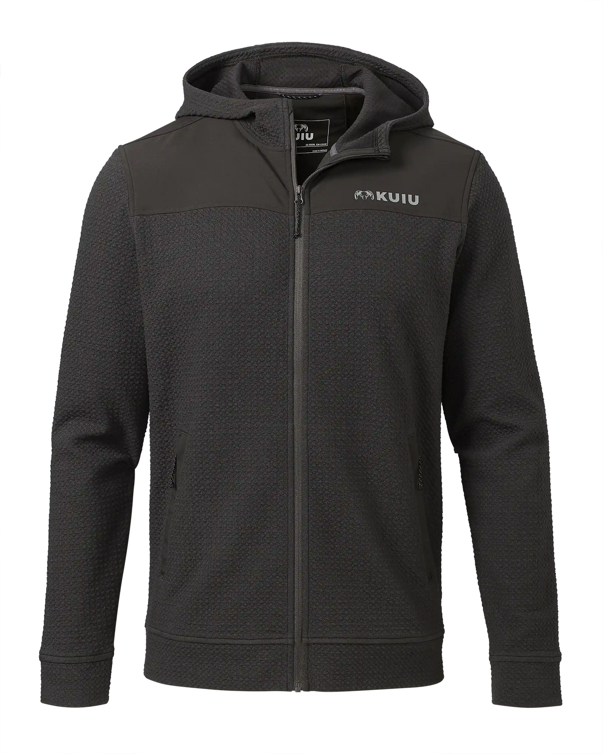 Solitude Knit Hoodie | Asphalt