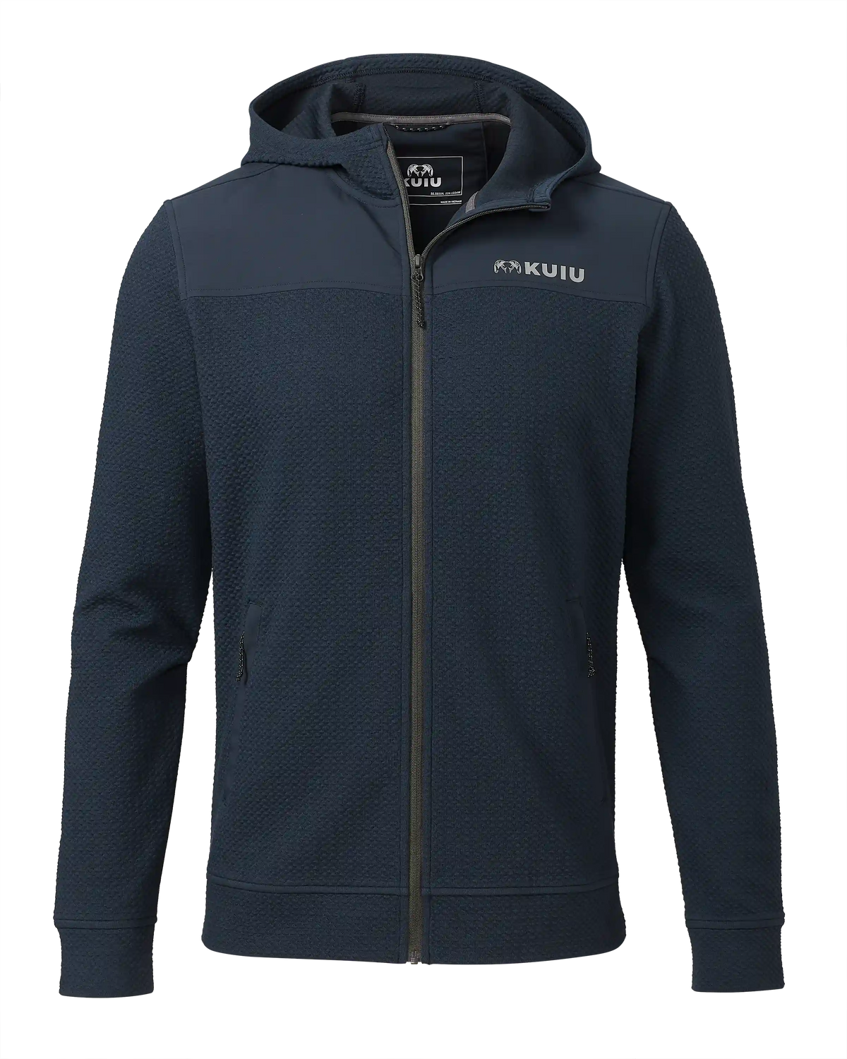 Solitude Knit Hoodie | Steel Blue