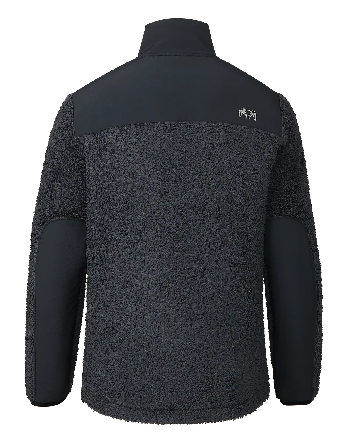 Sherpa Fleece Zip Pullover | Nightfall