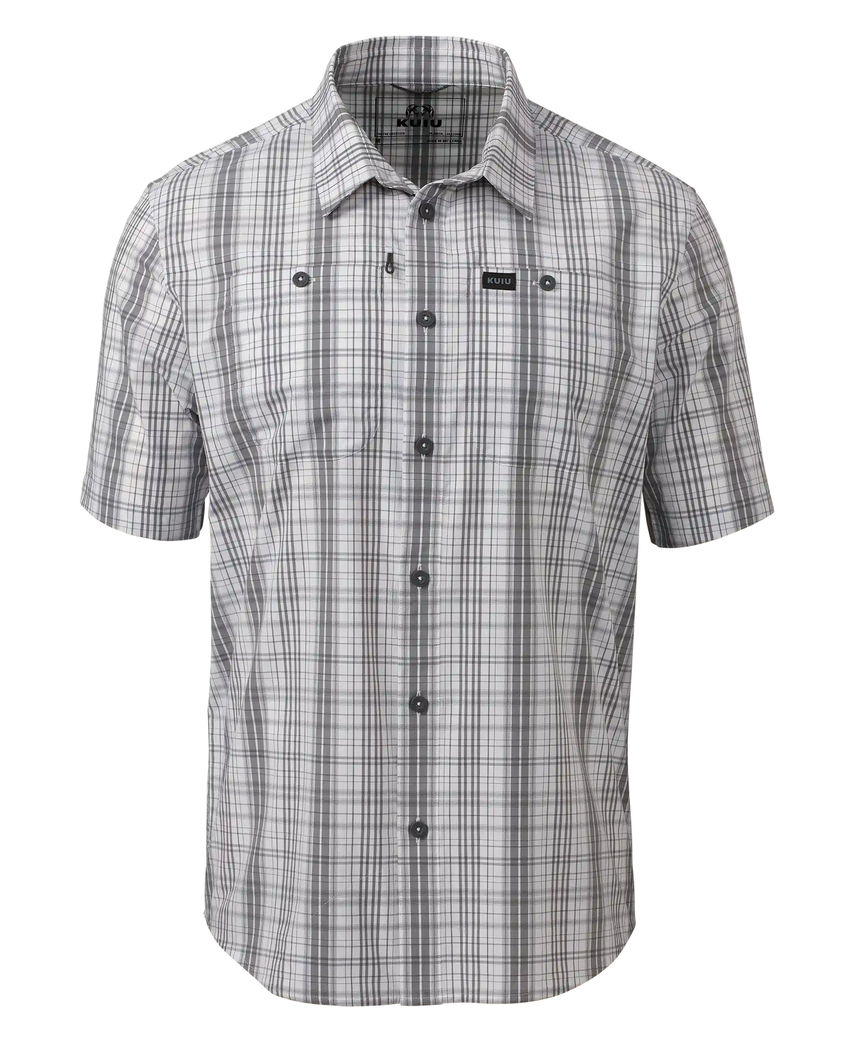 Borrego SS Shirt | Granite Plaid