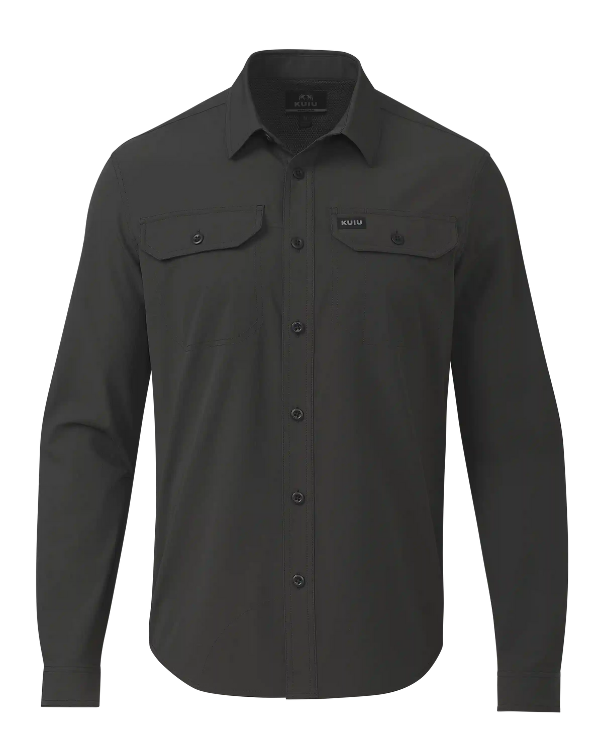 Gauge LS Work Shirt | Asphalt