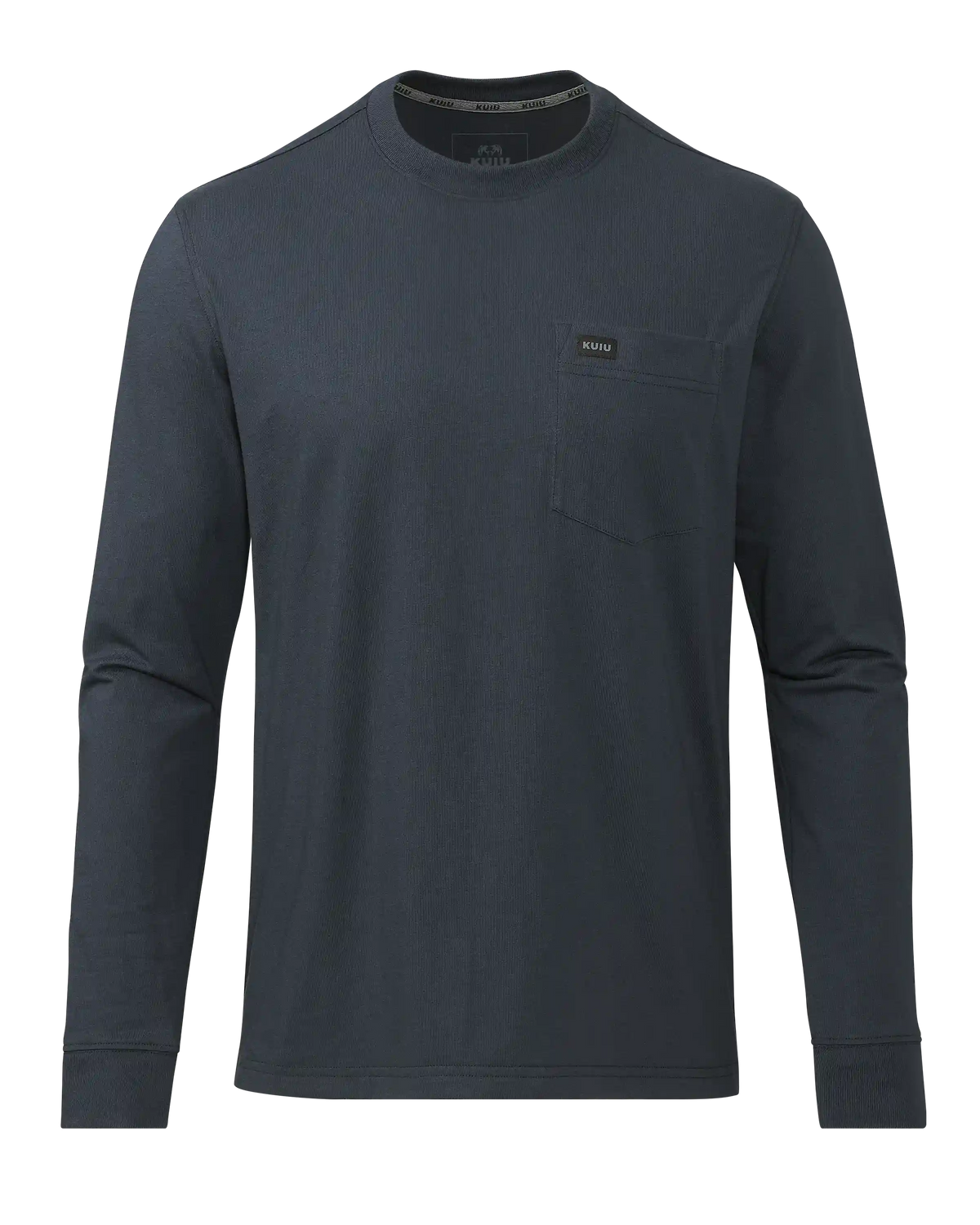 Workgrade LS Pocket Crew | Steel Blue