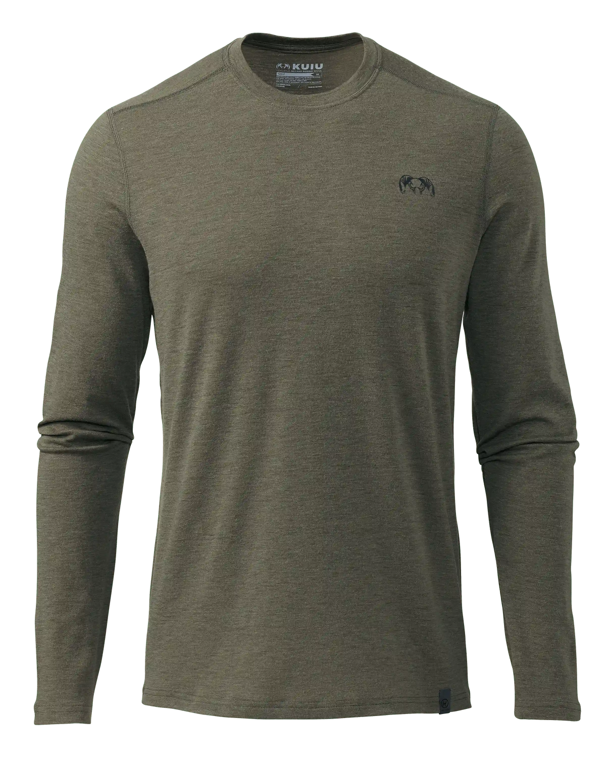 ULTRA Merino 120 LT LS Crew-T | Ash