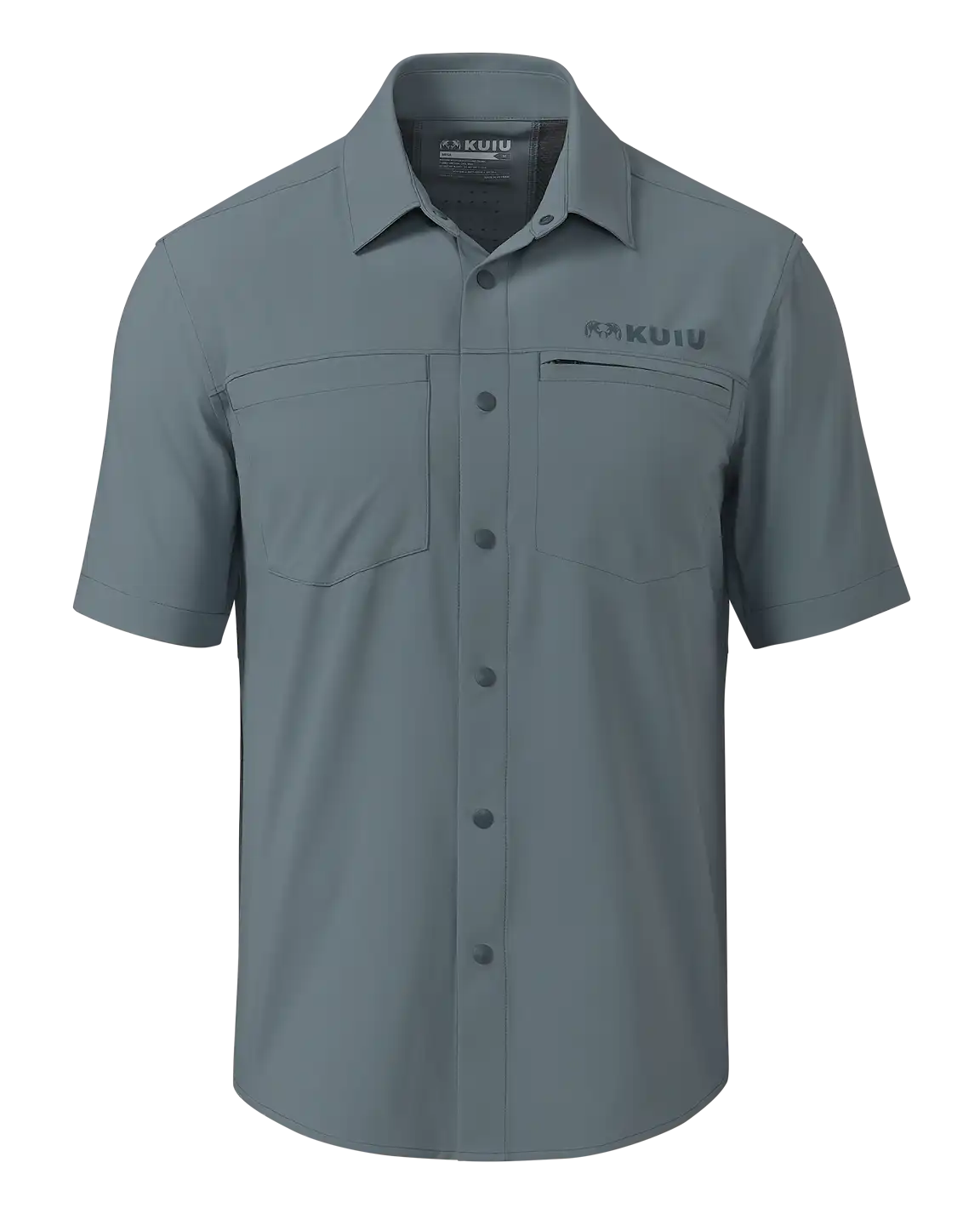 Mesa Vented SS Snap Shirt | Slate