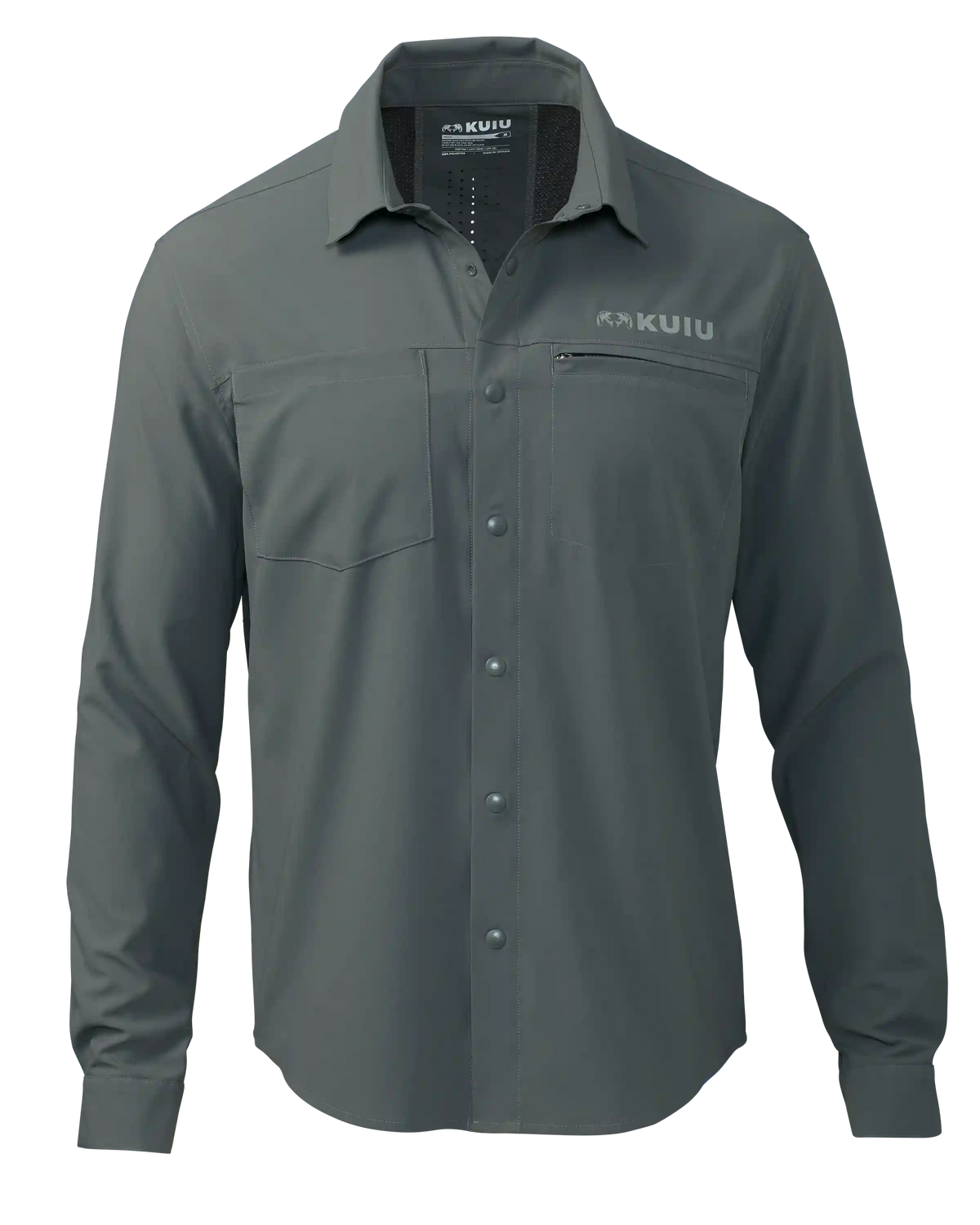 Mesa Vented LS Snap Shirt | Stone