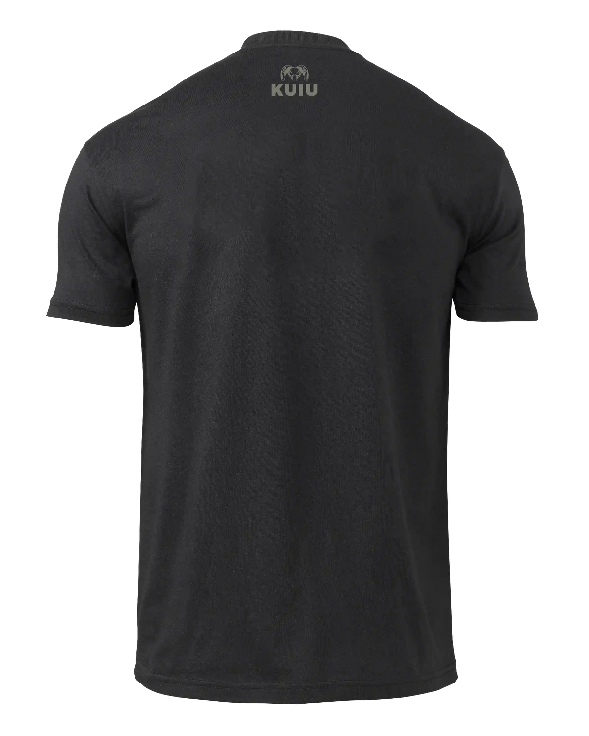 KUIU Topo Block Logo T-Shirt | Black