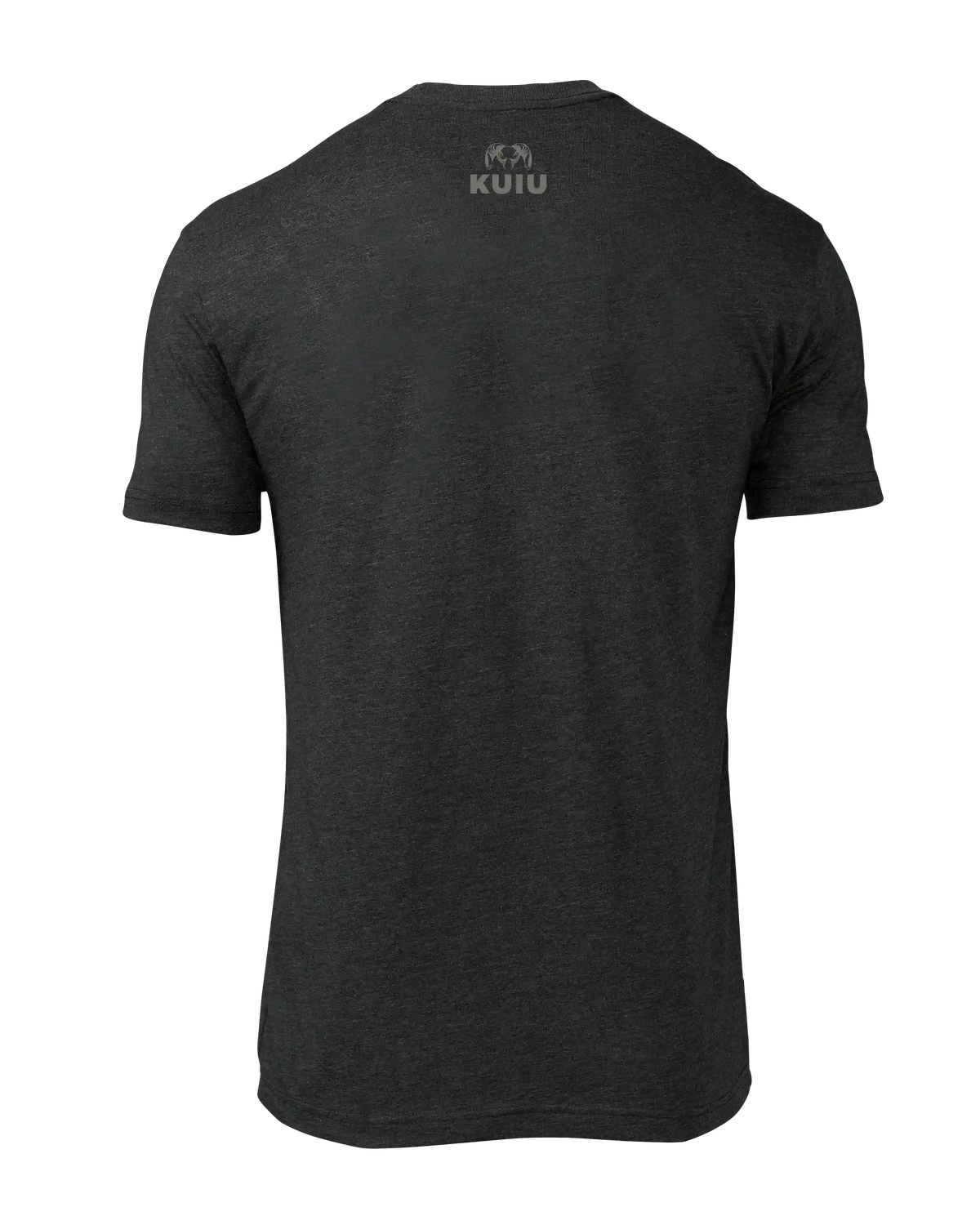 KUIU Topo Block Logo T-Shirt | Charcoal