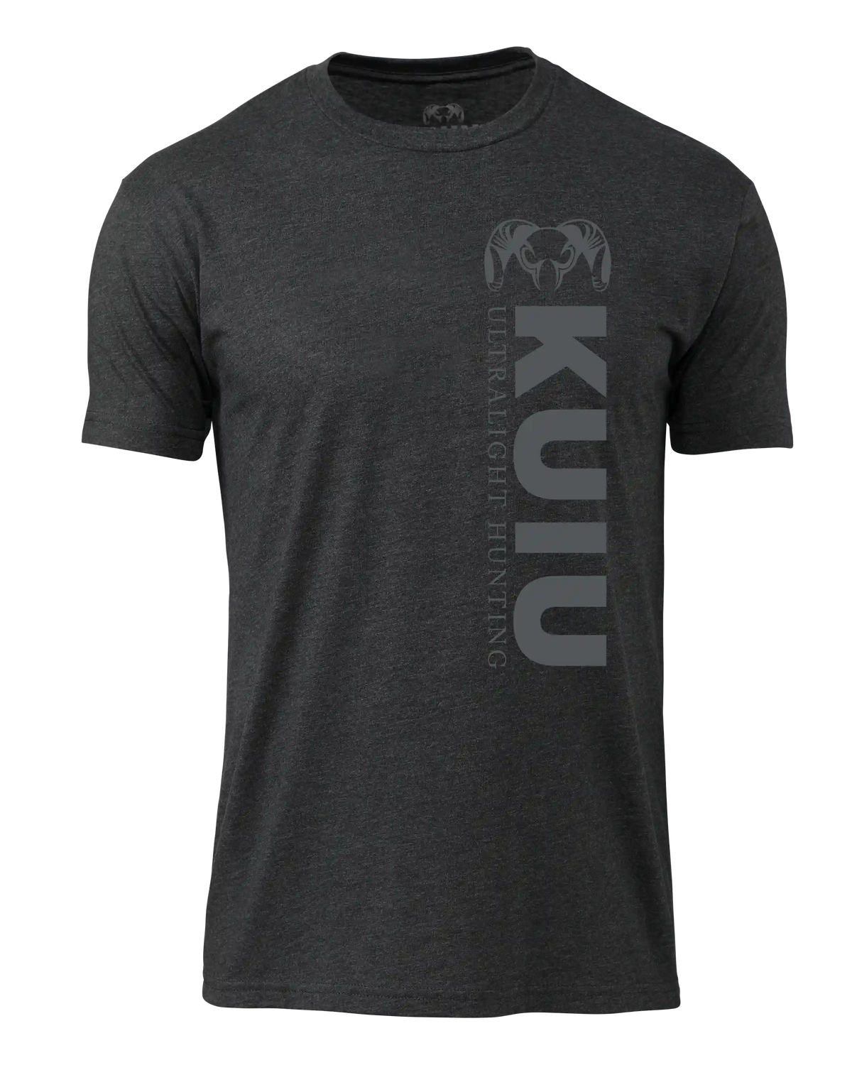 KUIU Solid Vertical T-Shirt | Charcoal