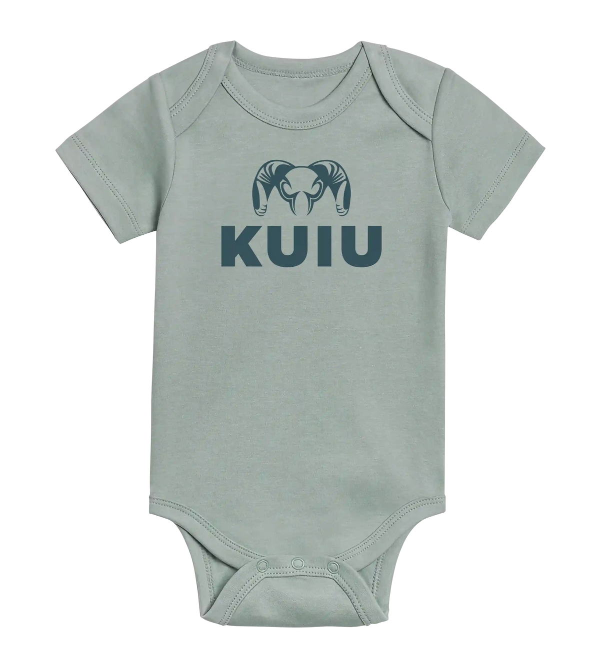 KUIU Stacked Logo Baby One-Piece | Tide