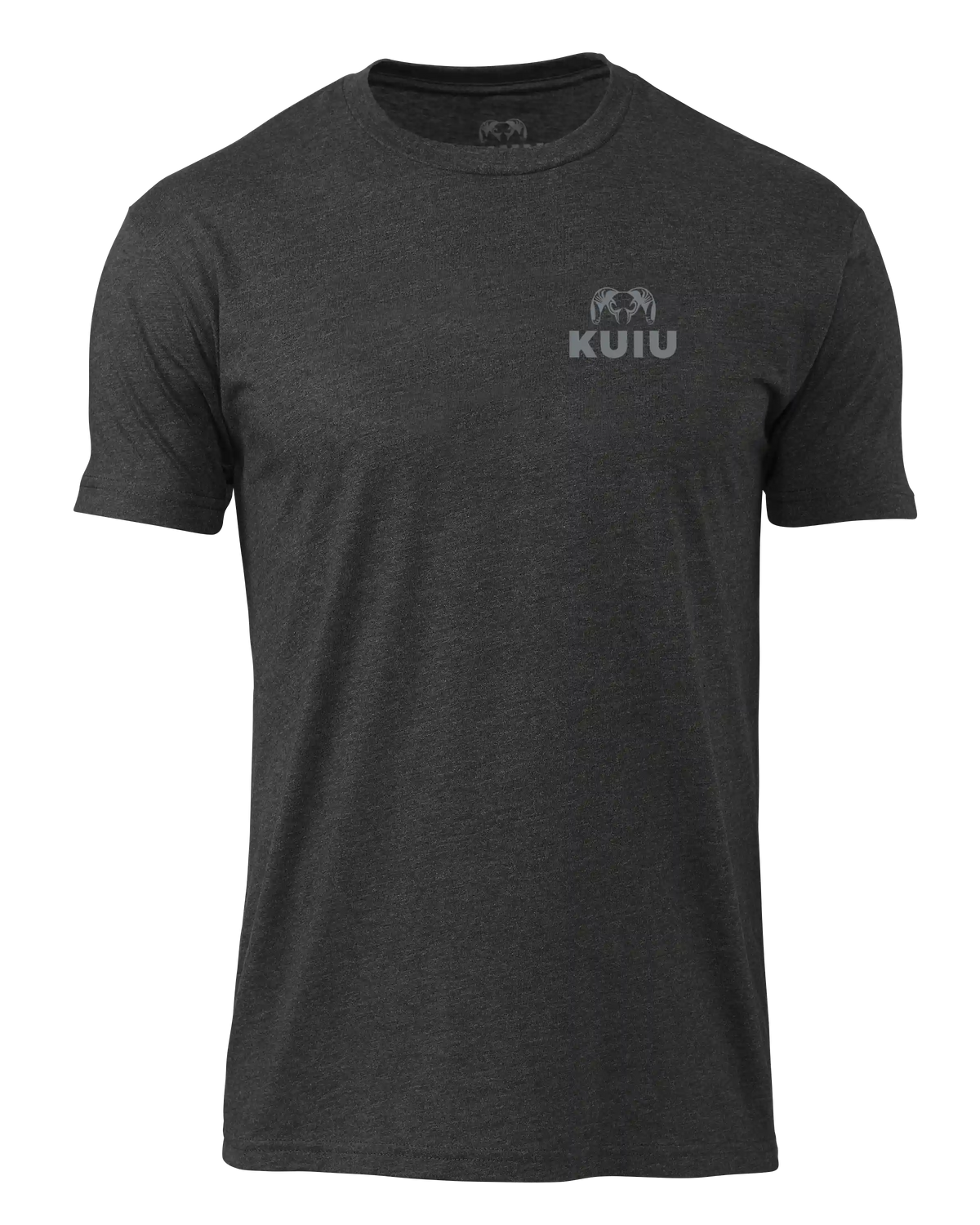 KUIU Ram Chest Logo T-Shirt | Charcoal