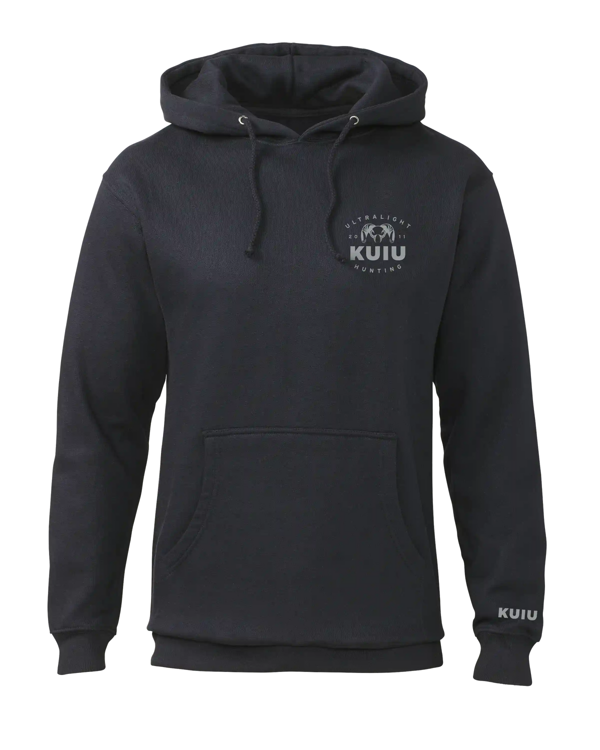 KUIU Ultralight Chest Logo Hoodie | Navy