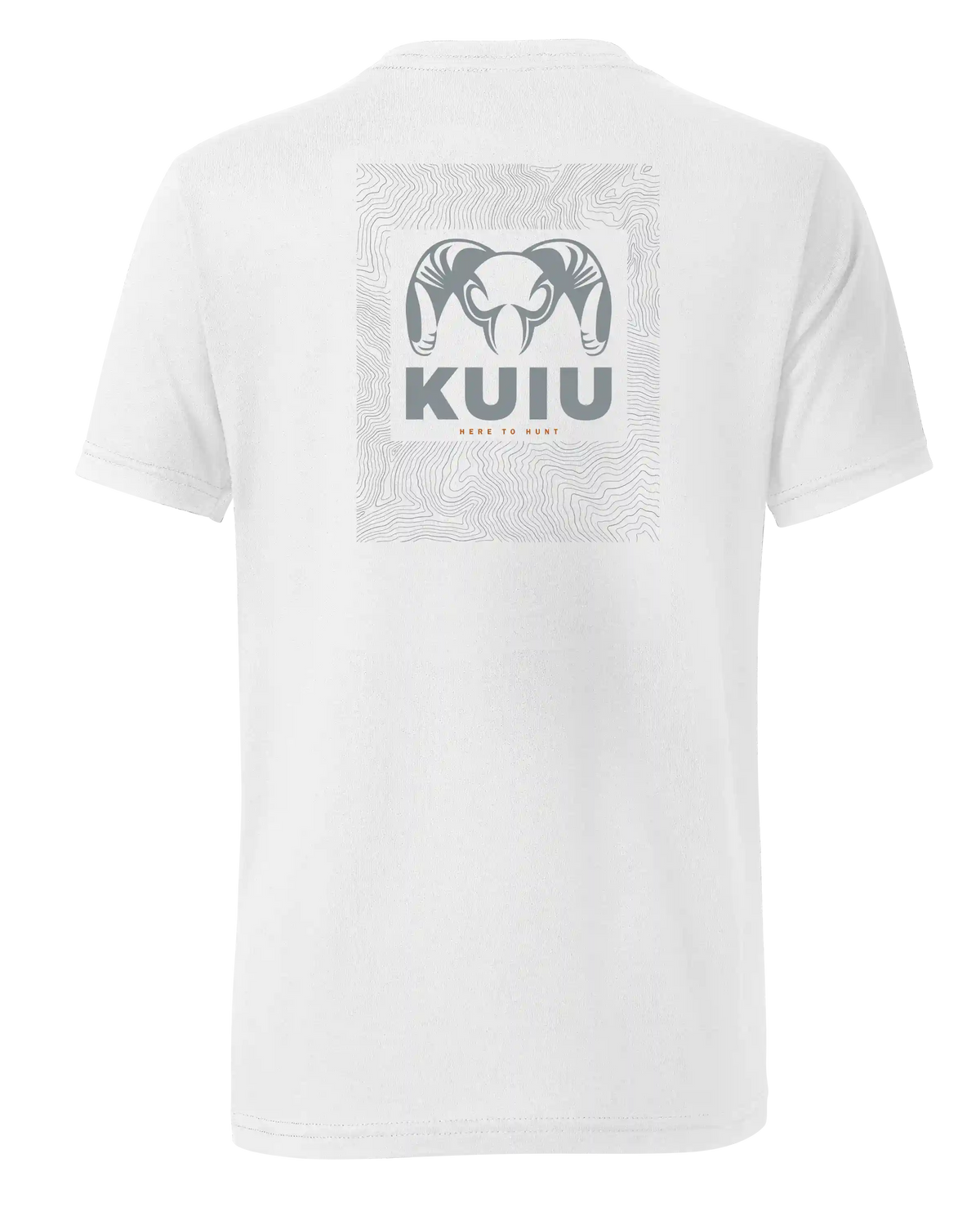 KUIU Youth Topo Back Logo T-Shirt | White