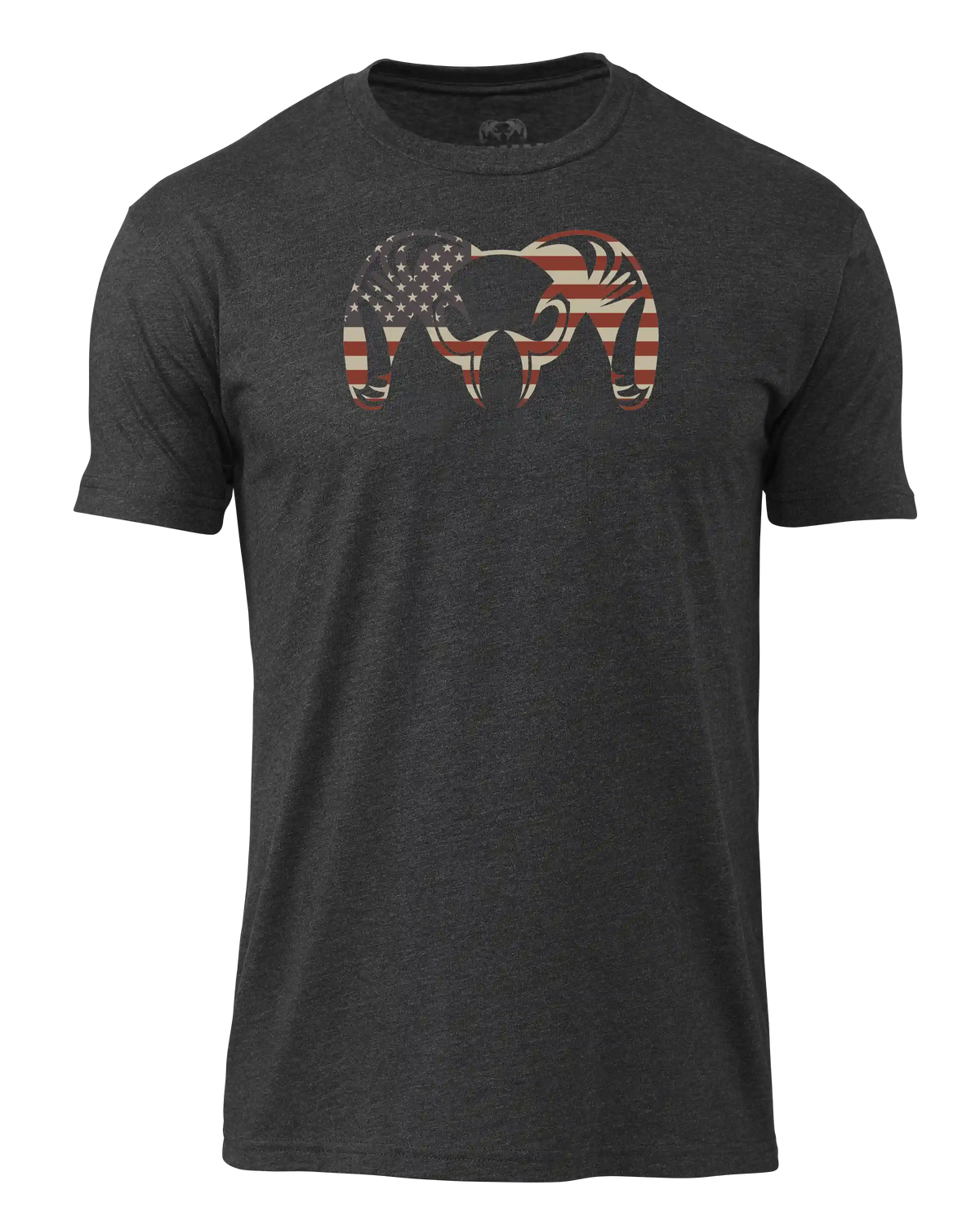 KUIU Solid Patriotic Ram T-Shirt | Charcoal