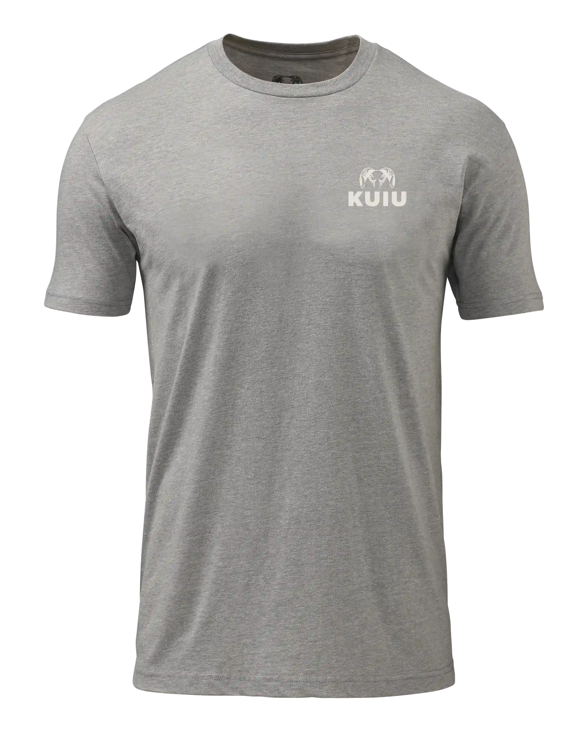 KUIU Retro Flag Fade T-Shirt | Heather Grey