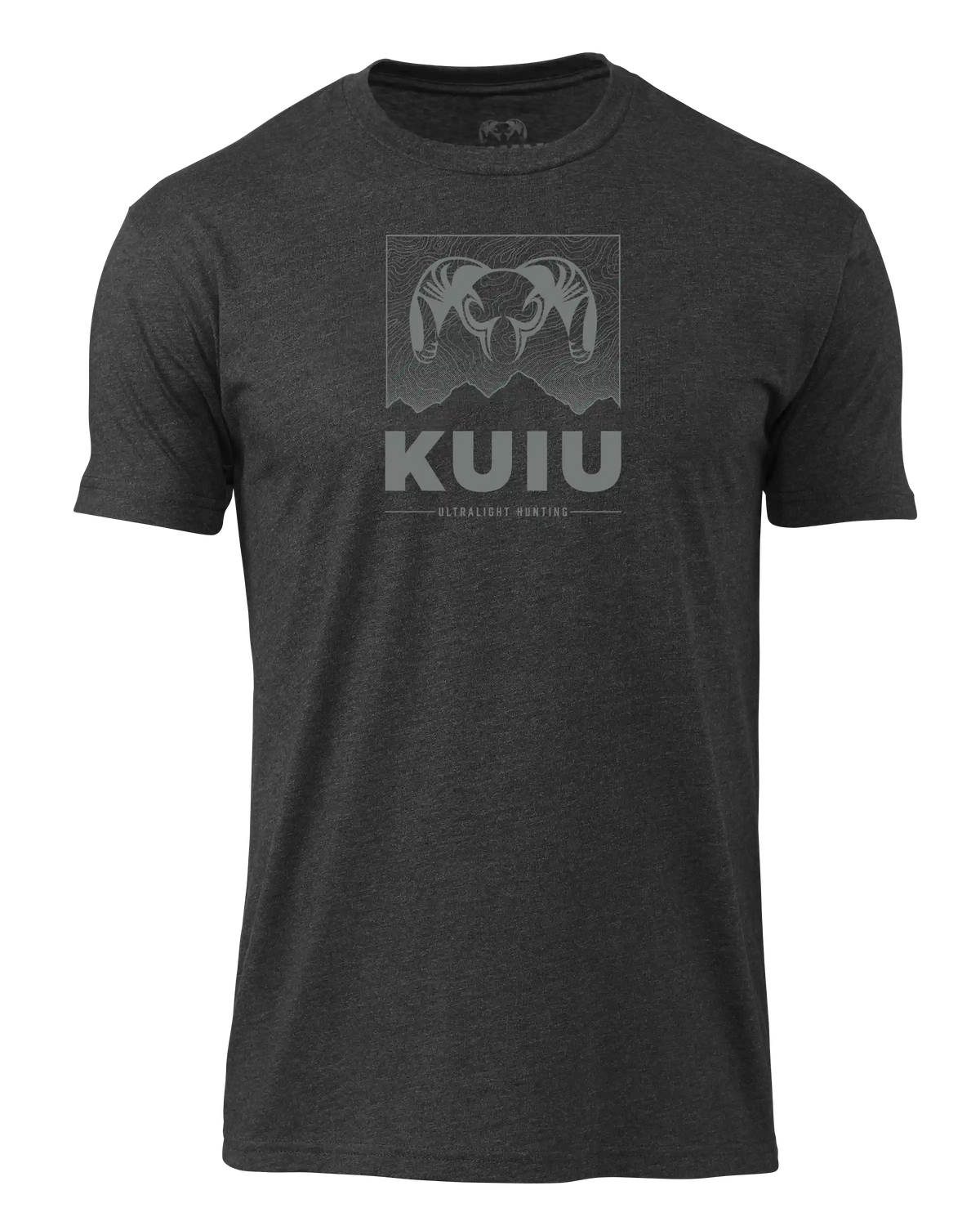 KUIU Topo Mountain T-Shirt | Charcoal