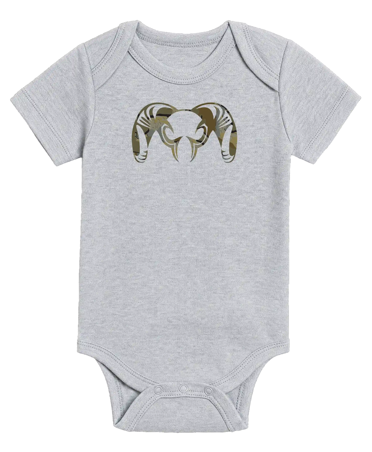 KUIU Valo Ram Baby One-Piece | Heather Grey