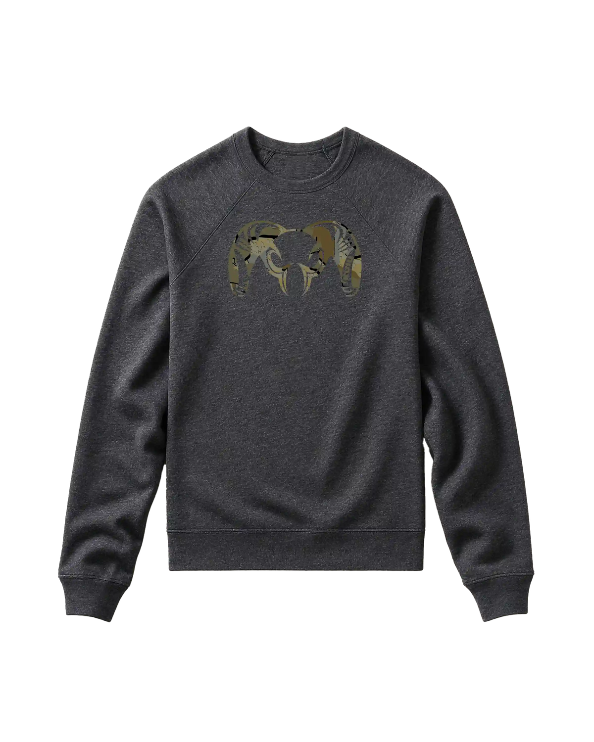 Toddler Camo Big Ram Crewneck Sweatshirt | Valo