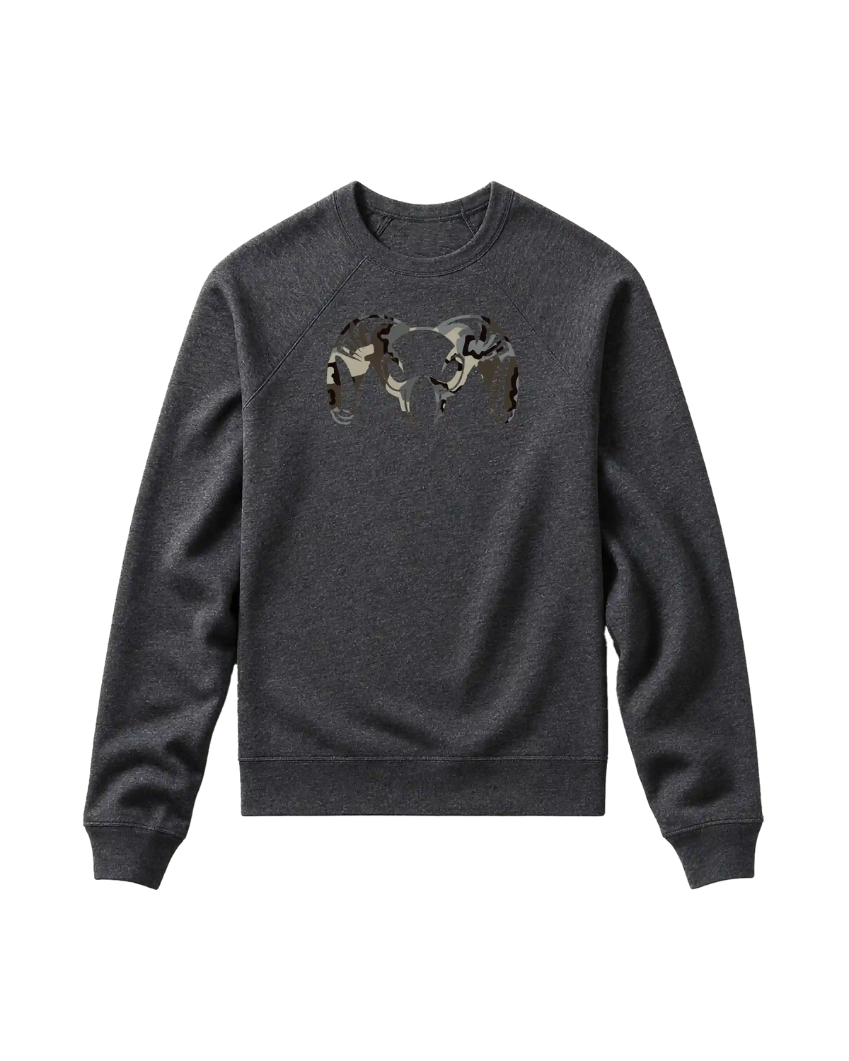 Toddler Camo Big Ram Crewneck Sweatshirt | Vias