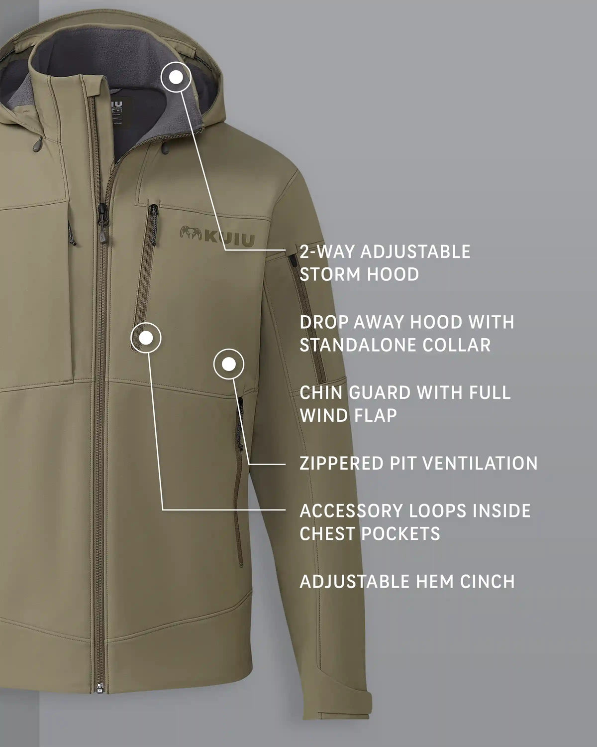 Guide PRO Hooded Jacket | Arctic Shadow
