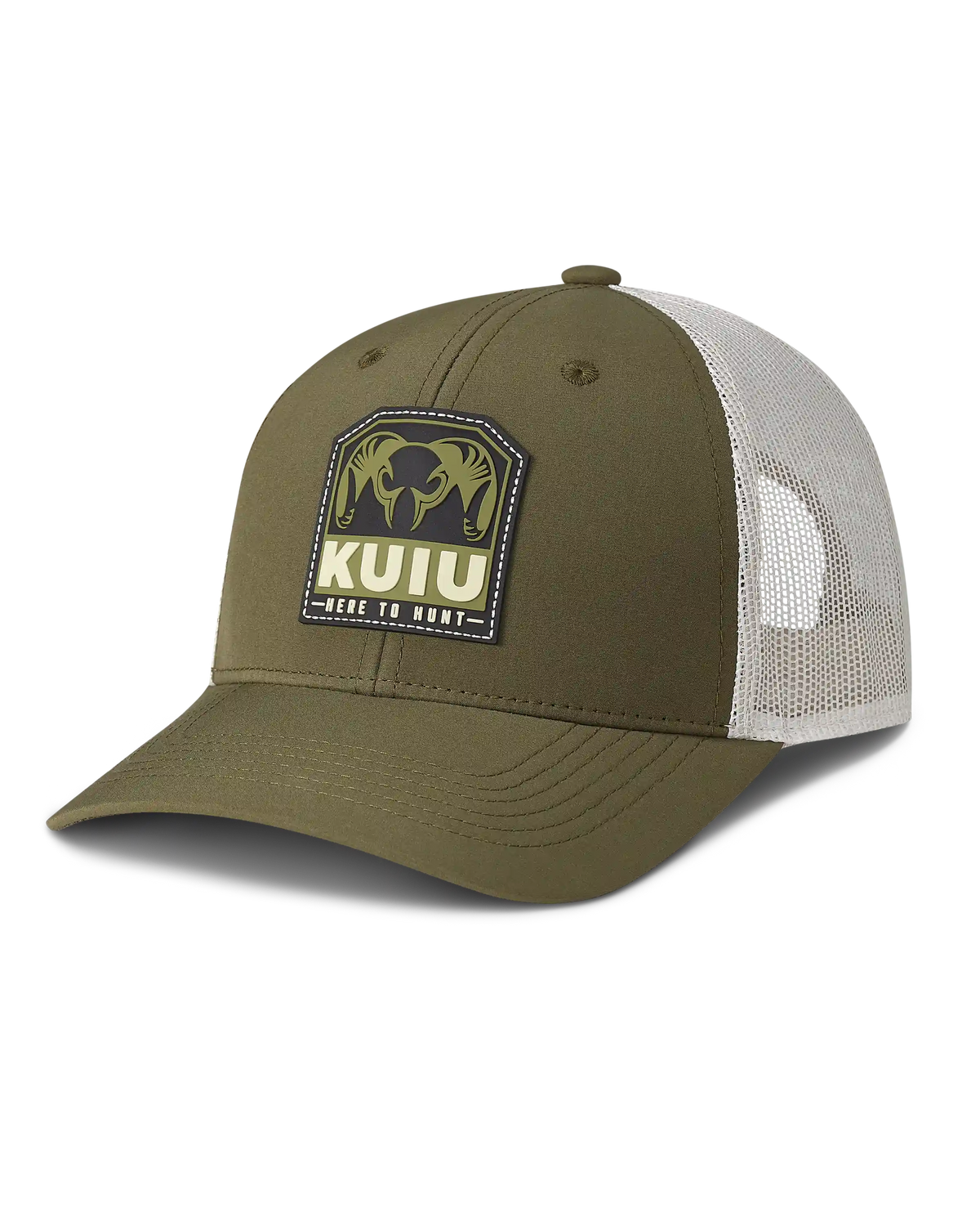 KUIU Here to Hunt Patch Hat | Olive/Putty