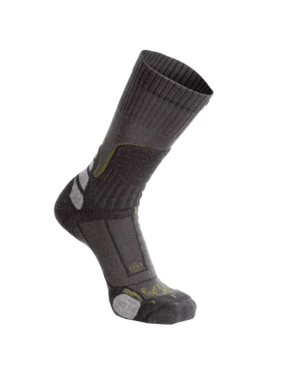 ULTRA Merino Midweight Mountain Sock | Grey Green
