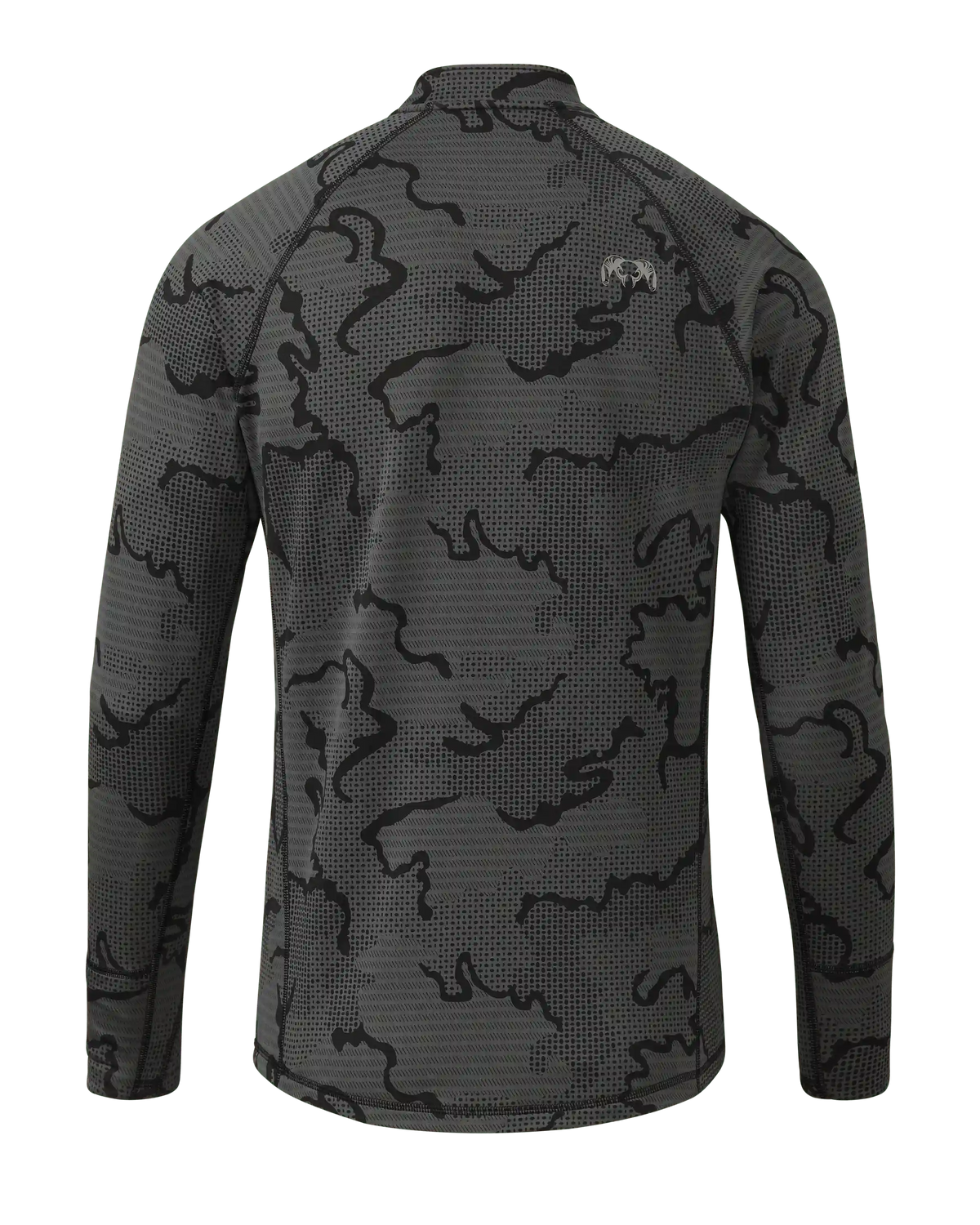 Ridgepoint Fleece Henley | Black Tonal
