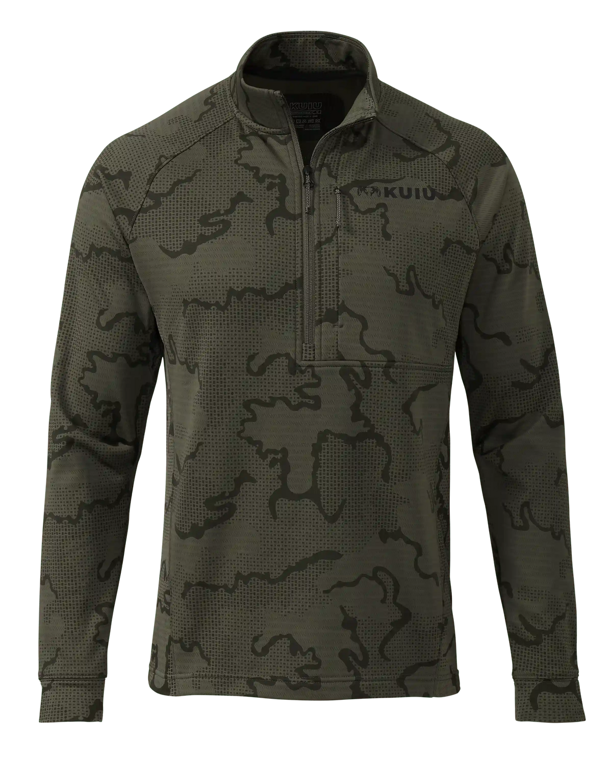 Ridgepoint Fleece Zip-T | Ash Tonal