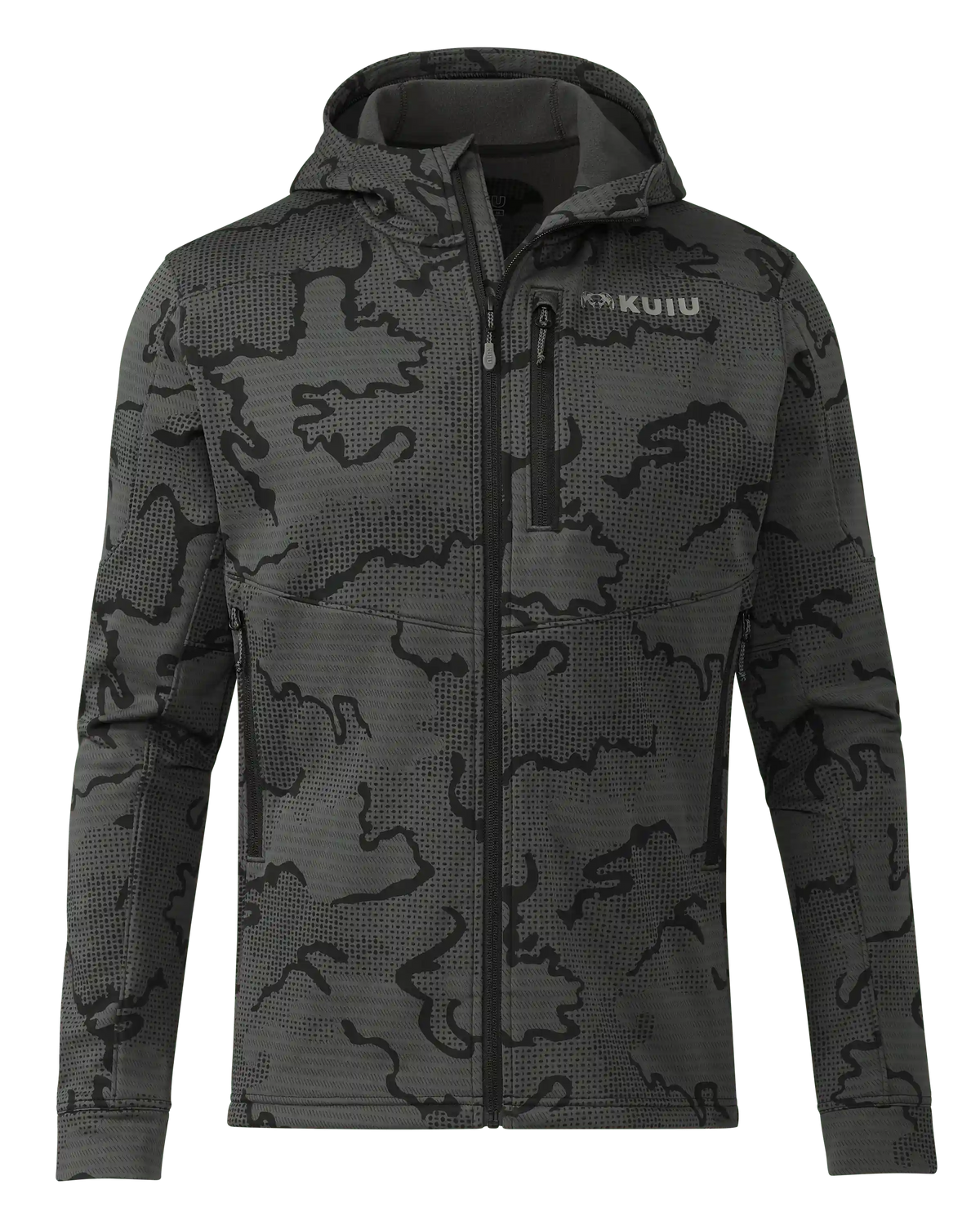 Ridgepoint Fleece Hoodie | Black Tonal