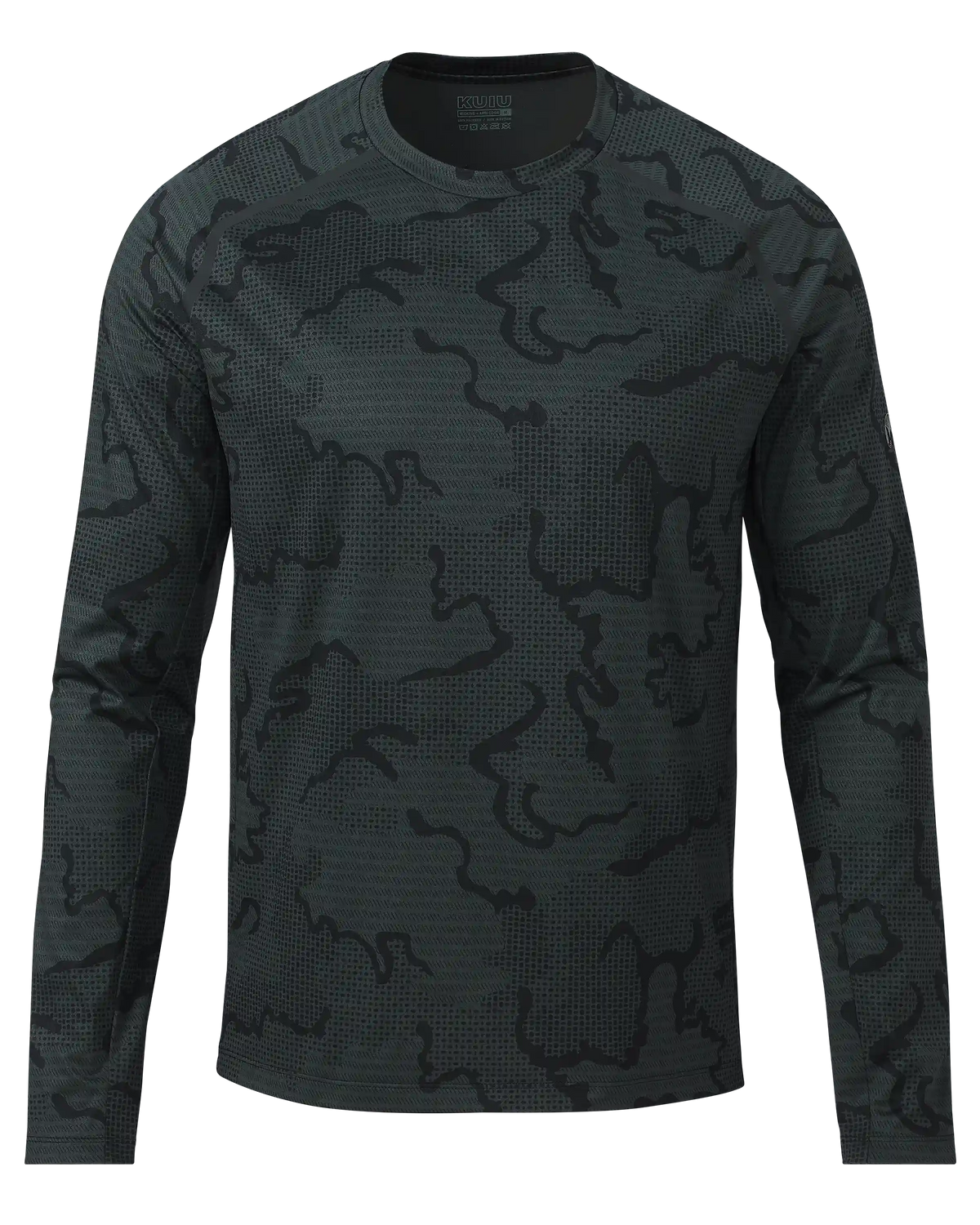 TrailTrainer LS Crew | Dark Iron Tonal