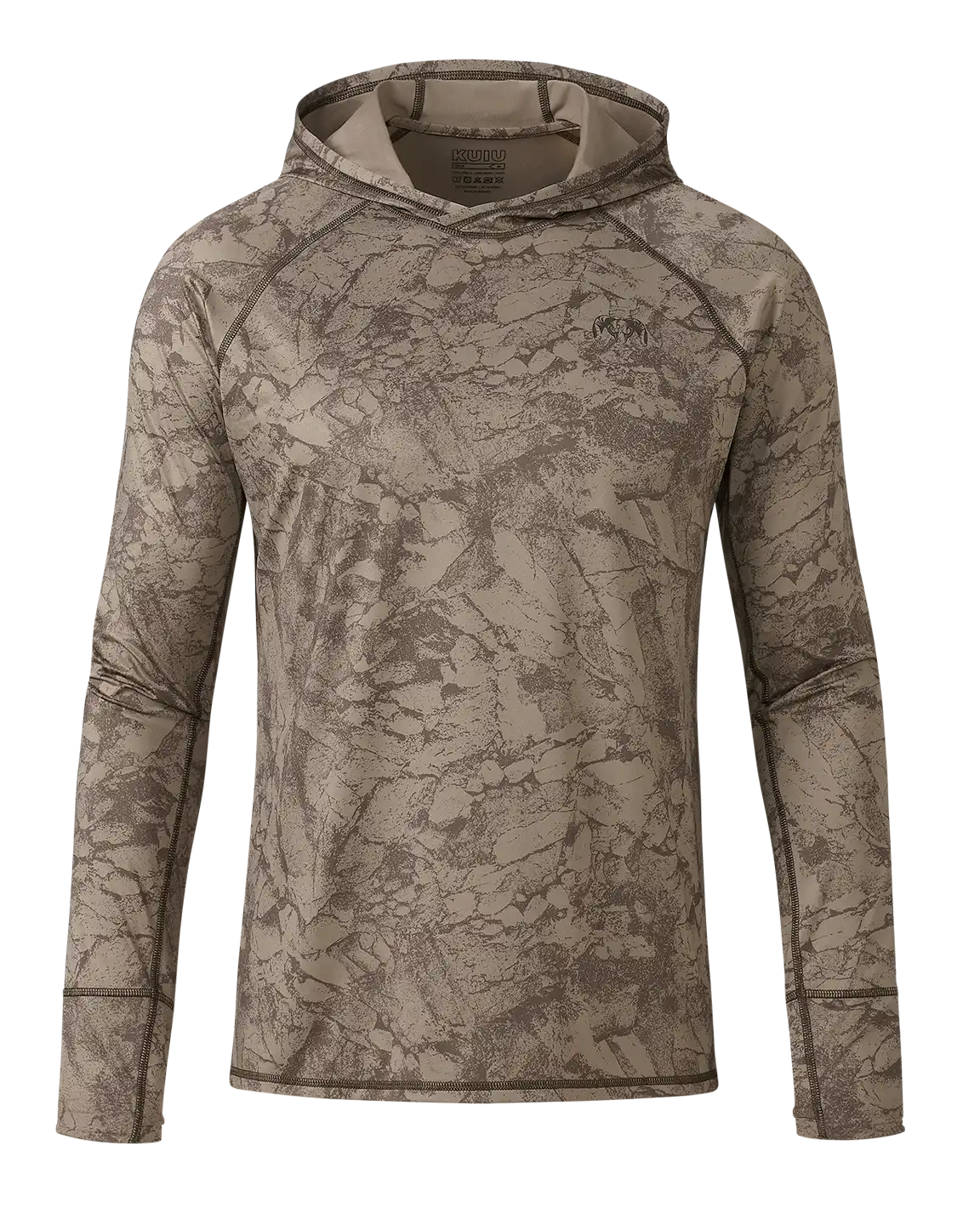 Gila LS Hoodie Gritstone | Silt Gritstone